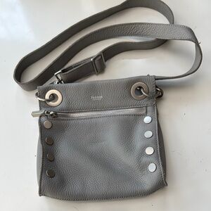 Hammitt Gray Shoulder Bag with Silver Studs